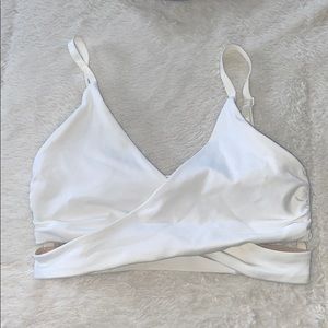 Til you collapse cris cross sports bra